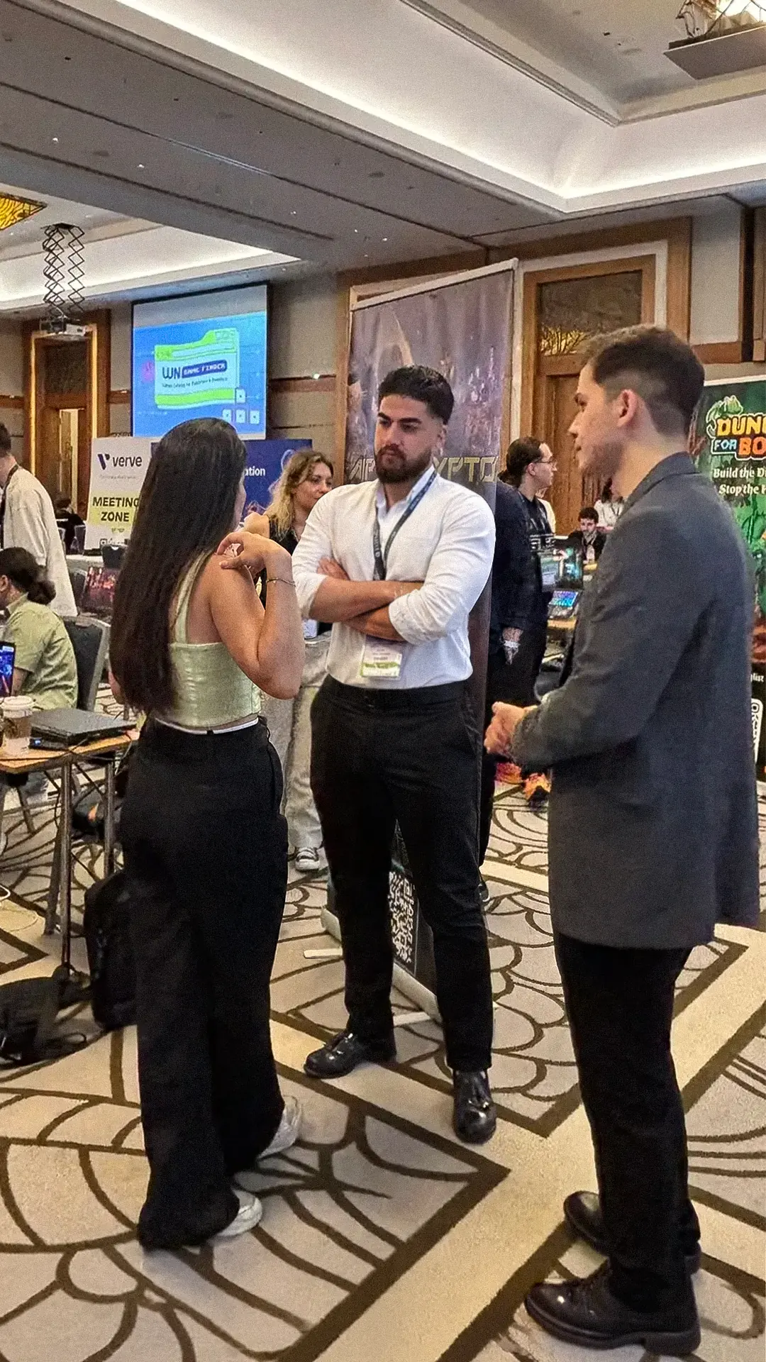 Hacı Enes Beşdaş event çalışması fotoğrafı