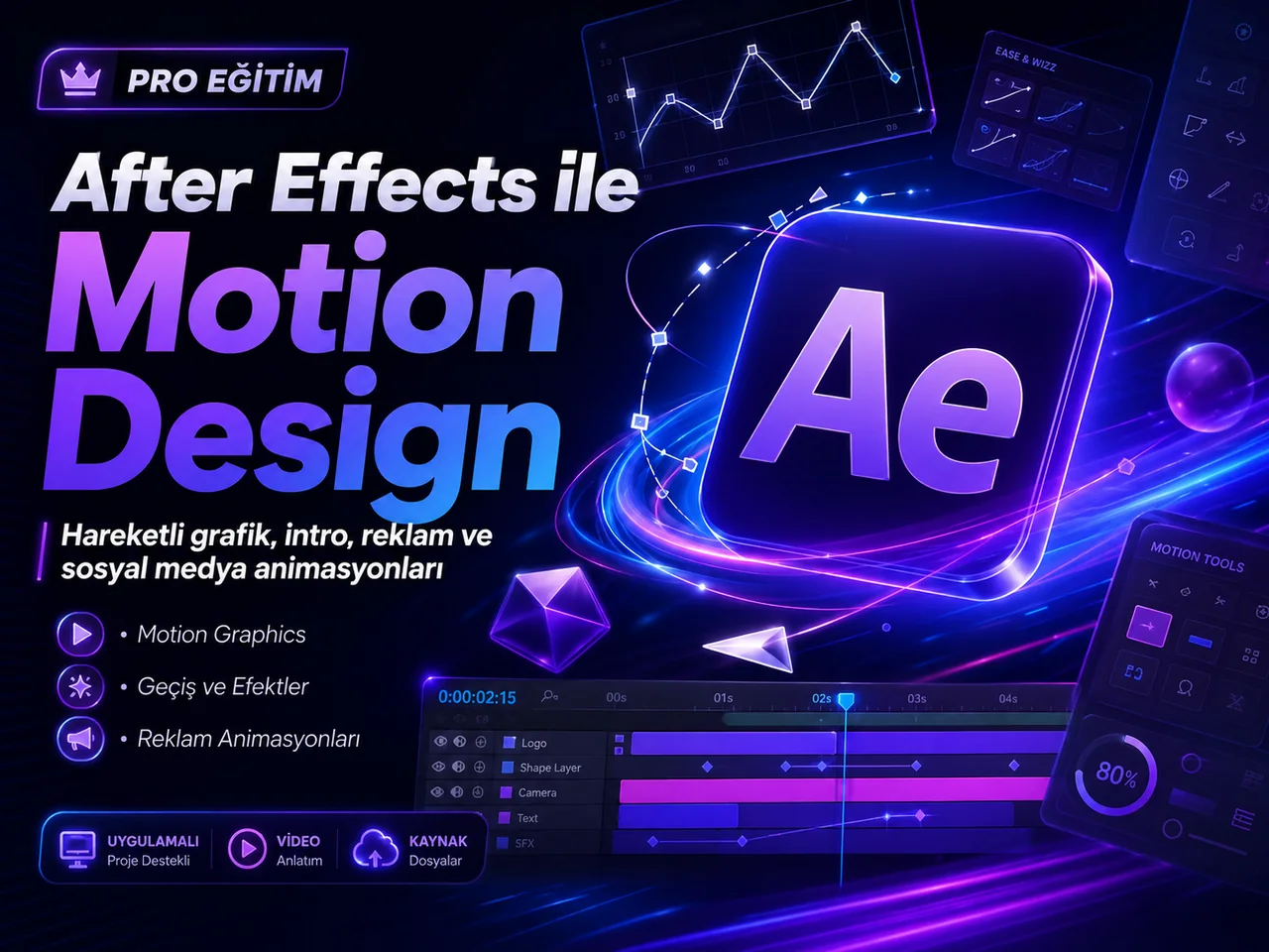 After Effects Motion Eğitimi kapağı