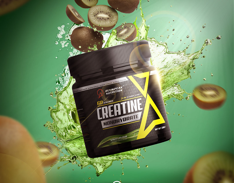 Olympeak Nutrition Product Design Behance projesi
