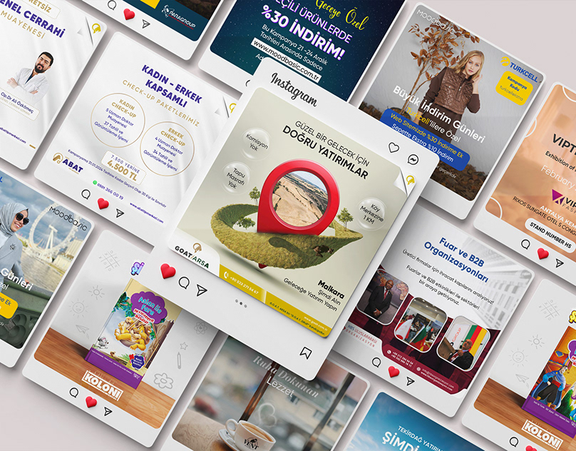 2024 Social Media Design Behance projesi