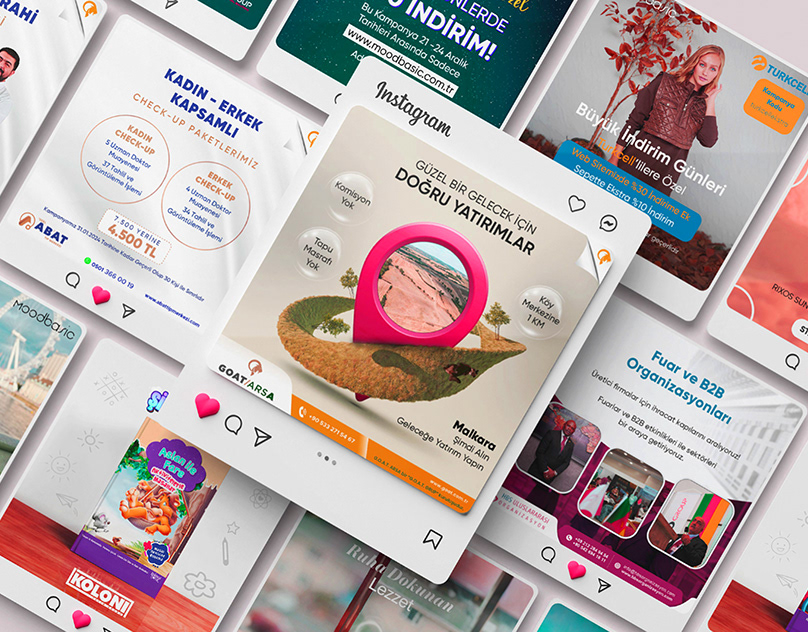2024 Social Media Post Design Behance projesi