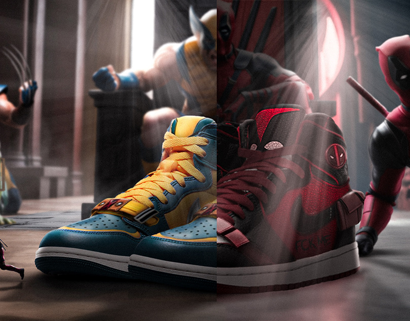 Wolverine Deadpool Nike Advertising Behance projesi